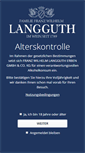 Mobile Screenshot of langguth.de